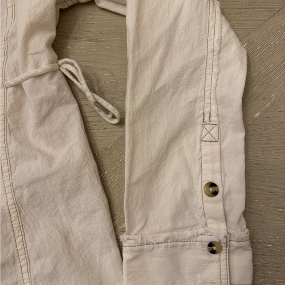 We The Free White/Cream Button-Down Boho Shirt Tunic Martin Oxford XS up to M - Picture 6 of 15